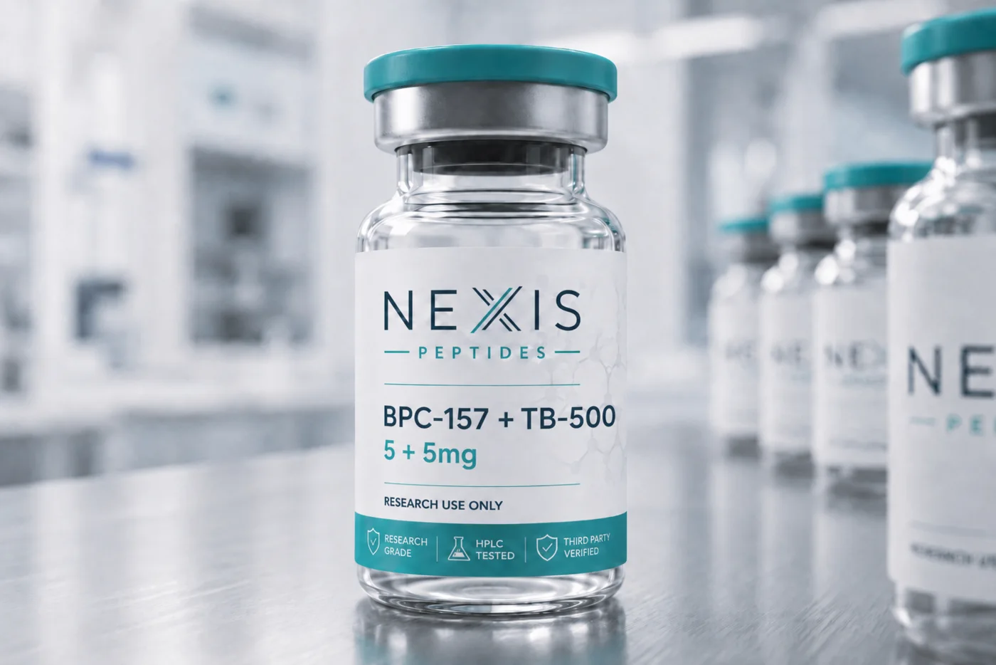 NEXIS Peptides BPC-157 a TB-500 5 + 5 mg